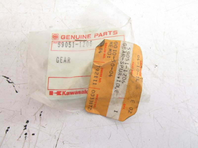 1989-1994 Kawasaki KDX200 KDX 200 Spur Idle Gear NOS 59051-1206
